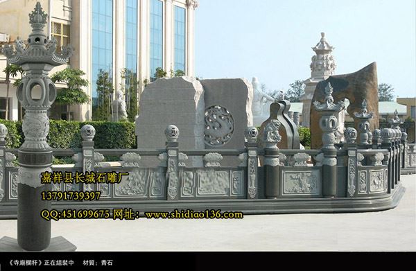 寺院石雕作品，棋牌电子游戏软件平台排名经幢诠释佛性宝相的雕刻